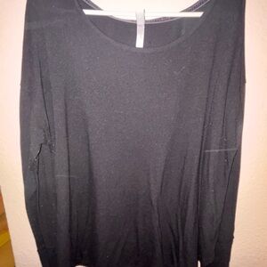 Xhilaration Black Long Sleeve Top